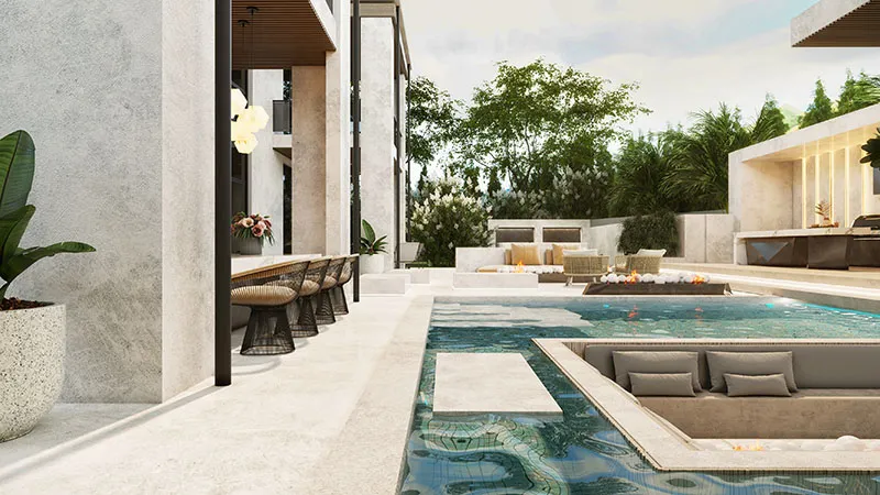 Make a splash with innovative pool designs