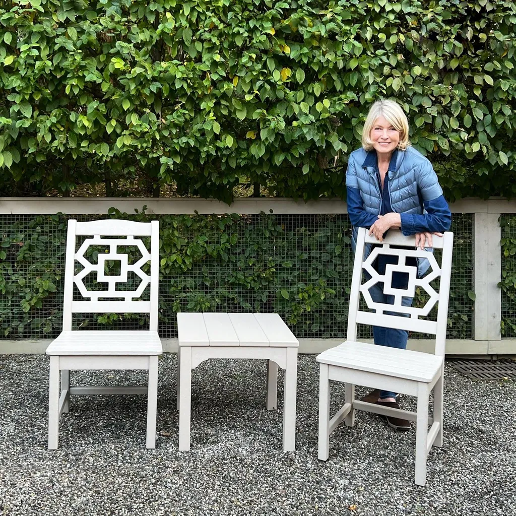 Martha Stewart and POLYWOOD Launch Sustainable Outdoor Furniture Line