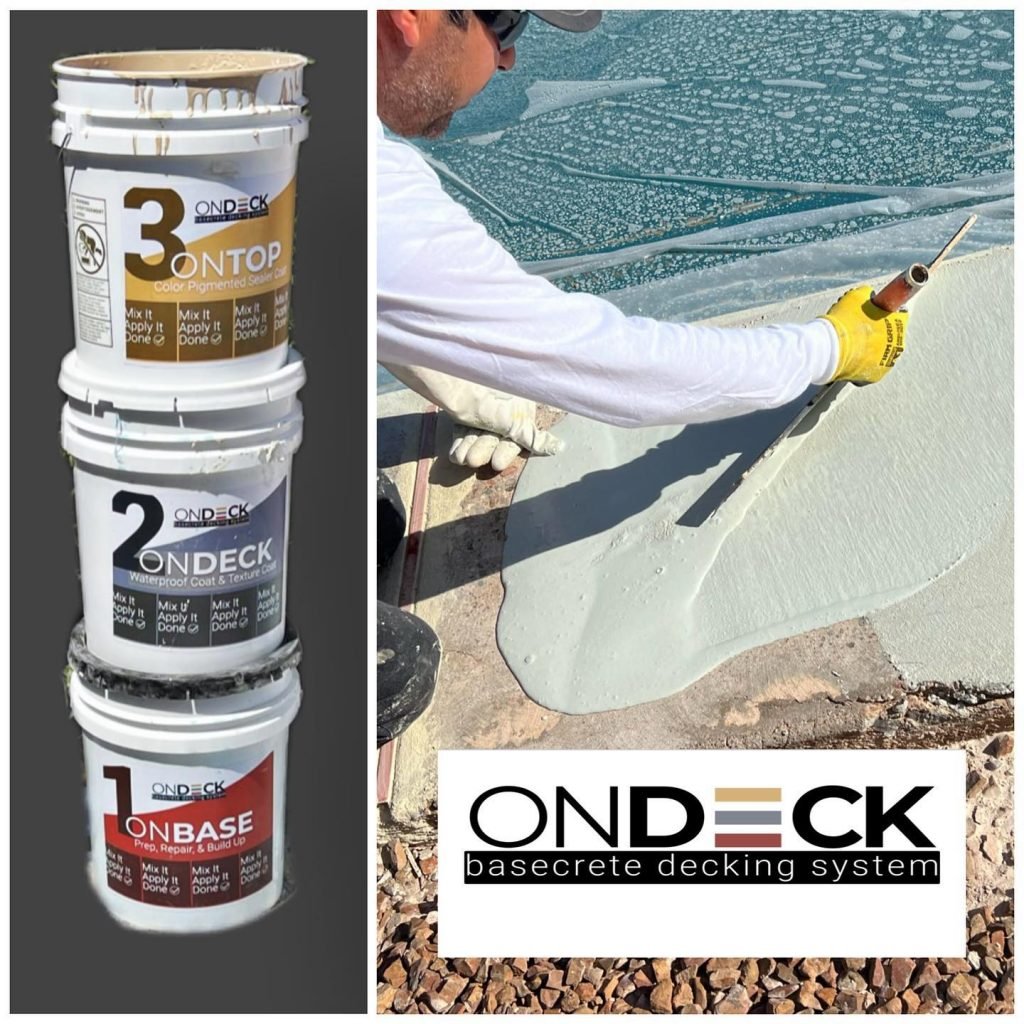 OnDeck Basecrete Decking System
