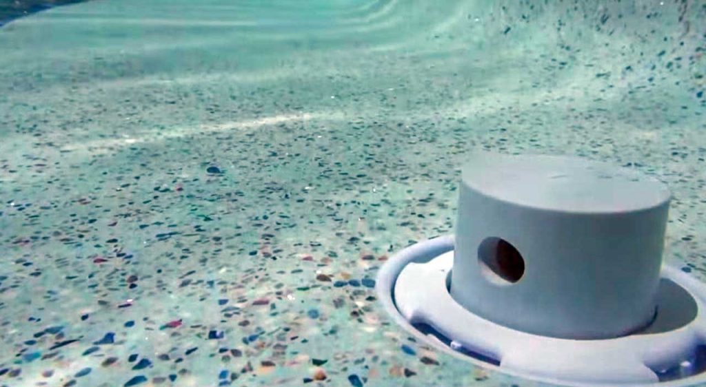 Paramount's in-floor cleaning system 