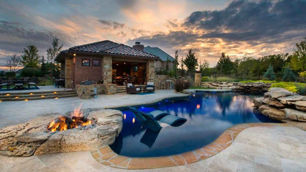 Edwards's methodology is building pools with service in mind.