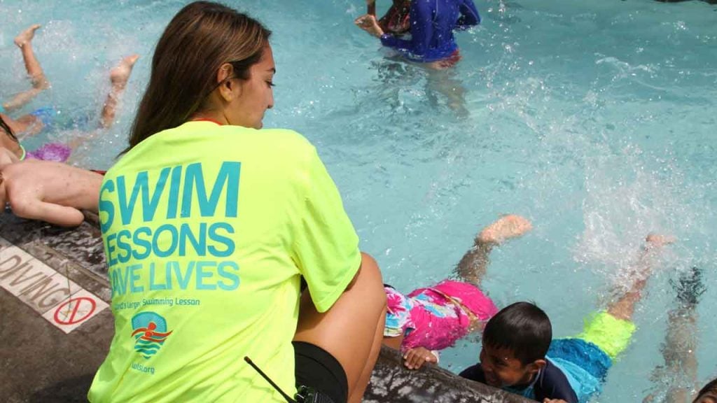 Swim Lessons Save Lives - The World's Largest Swimming Lesson