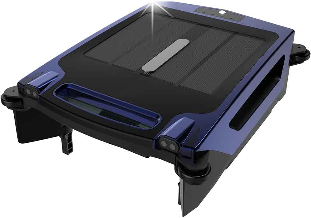 Beaugather Pool Surface Cleaner with Solar and Rechargeable Dual Mode