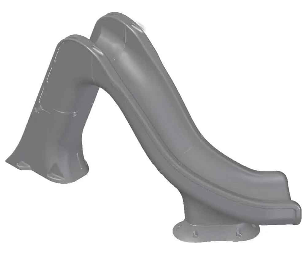 Tidal Wave Pool Slide by Global Pool Products