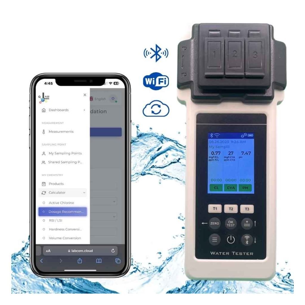 PoolWaterLAB - Ultimate Digital Pool Water Tester