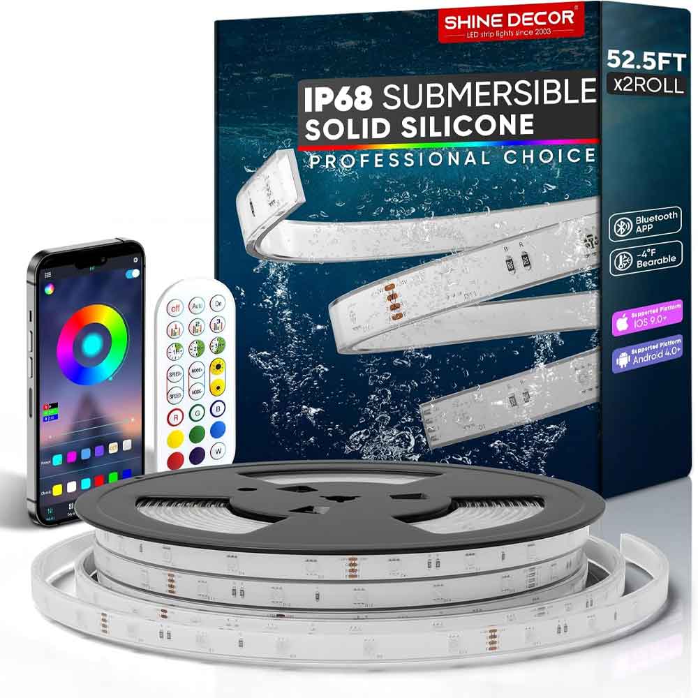 Waterproof LED Strip Lights by Shine Decor