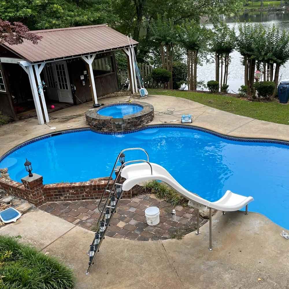 Water Slide by Fibropool