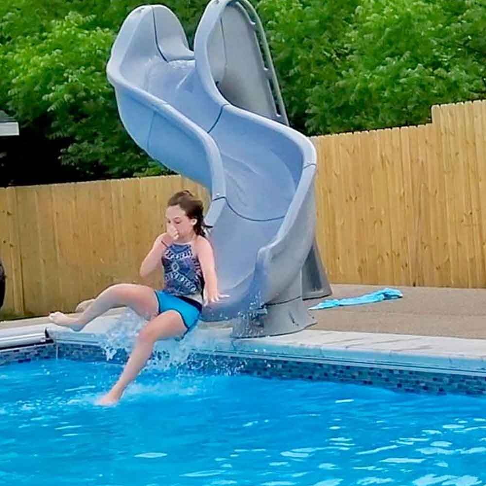 Global Pool Products - Rip Tide Pool Slide