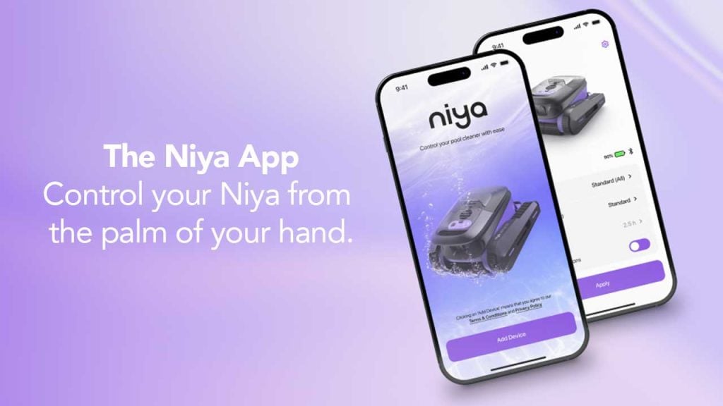 Niya App - Control your Niya from the palm of your hand.