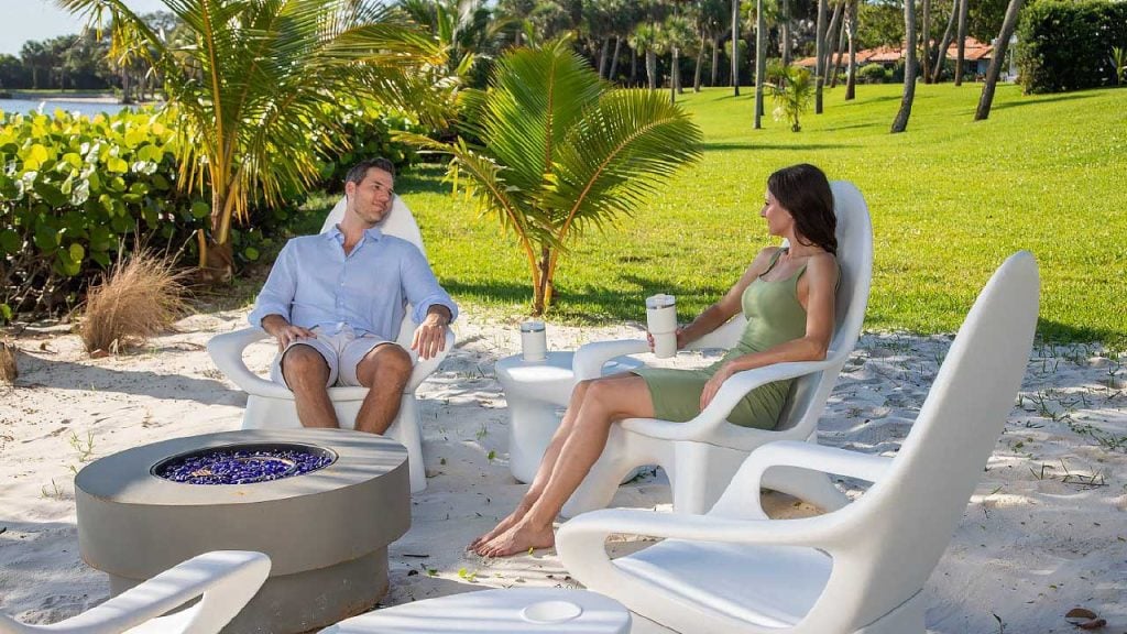 Tenjam’s Woosah pool and patio chairs.