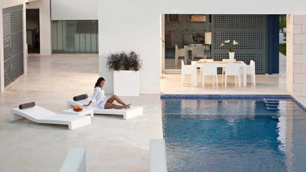 Jut pool and patio furniture collection by Vondom.