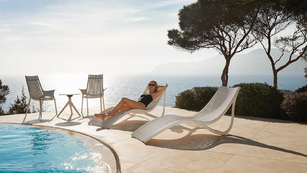 Vondom's Ibiza pool and outdoor furniture collection. 