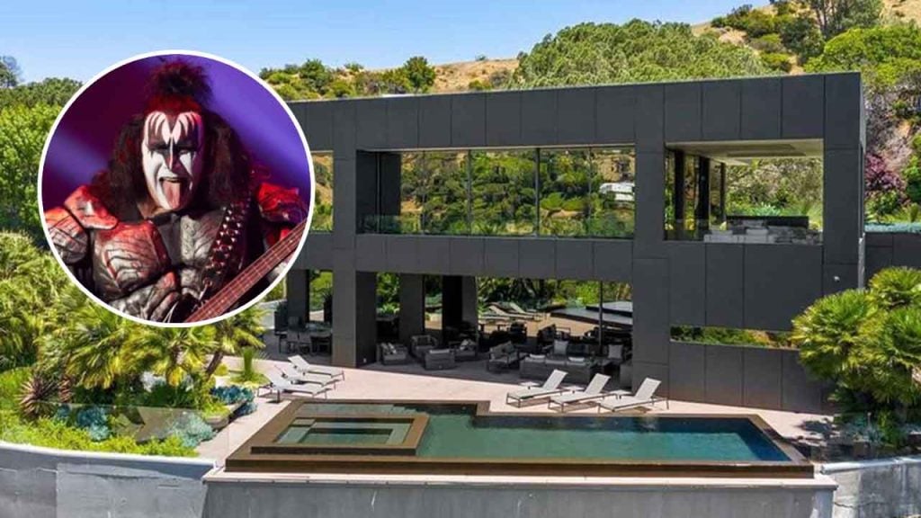 When it comes to rockstar pools, Gene Simmons sets the bar high. | Photo Credit: LoveProperty / Shutterstock