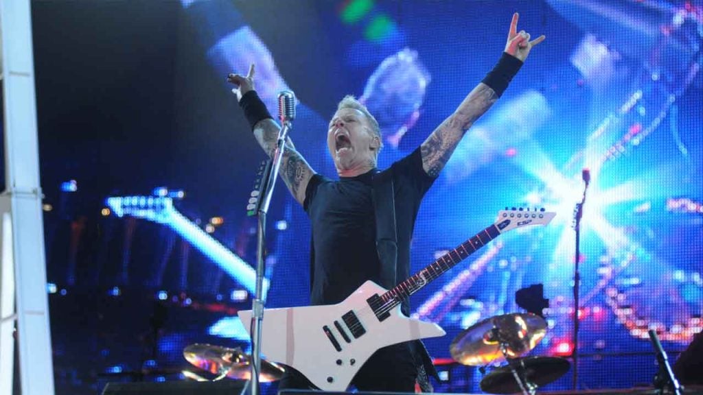 James Hetfield, lead singer of Metallica | Photo Credit: A.RICARDO / Shutterstock
