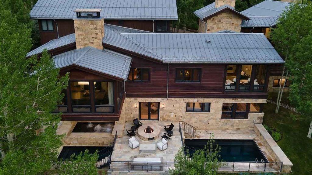 Rockstar James Hetfield's swimming pool. Photo Credit: Zillow