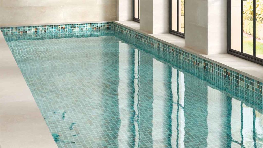 Pool Tile Trends: Orion Glass Tile