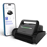 SMOROBOT Cordless Pool Robot Vacuum for Inground Pools up to 2500 Sq.ft – Weekly Timer, Dual Filtration,Ultra-Powerful Suction, Enhanced Wall-Climbing Brush & Smart Navigation for Deep Cleaning
