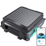 WYBOT F1 Solar Pool Skimmer Robot Cleaner with APP Support, Manually Control Cleaning Paths, Two Cleaning Modes, Edge Cleaning, 7L Large Debris Basket, Anti-Stranding, Anti-Leakage Design