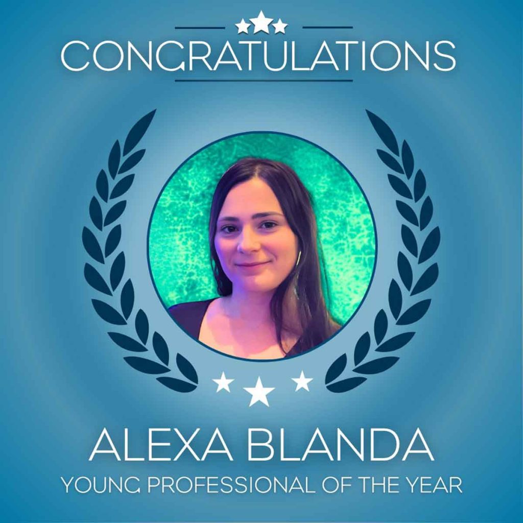 Young Professional of the Year, Alexa Blanda, Mill Bergen Pools - 2025 PHTA Superlative Award Recipient