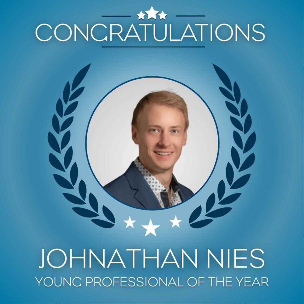 Young Professional of the Year - Johnathan Nies, Counsilman-Hunsaker - 2025 PHTA Superlative Award Recipient