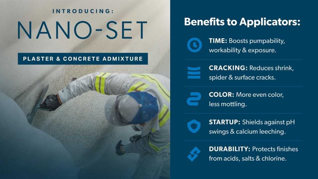 Introducing Nano-Set Plaster & Concrete Admixture
